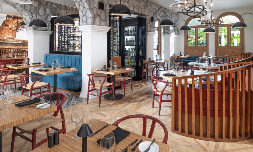 Cascata Italian Restaurant at Sandals Dunn's River, Jamaica